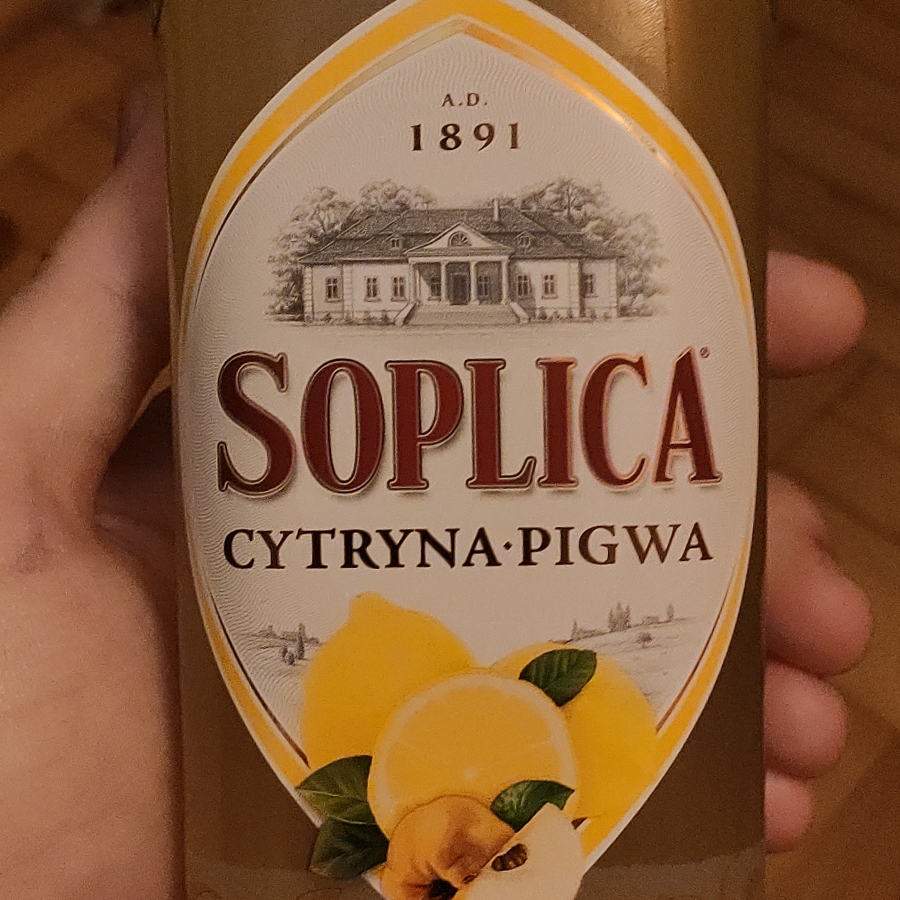Soplica Cytryna Pigwa