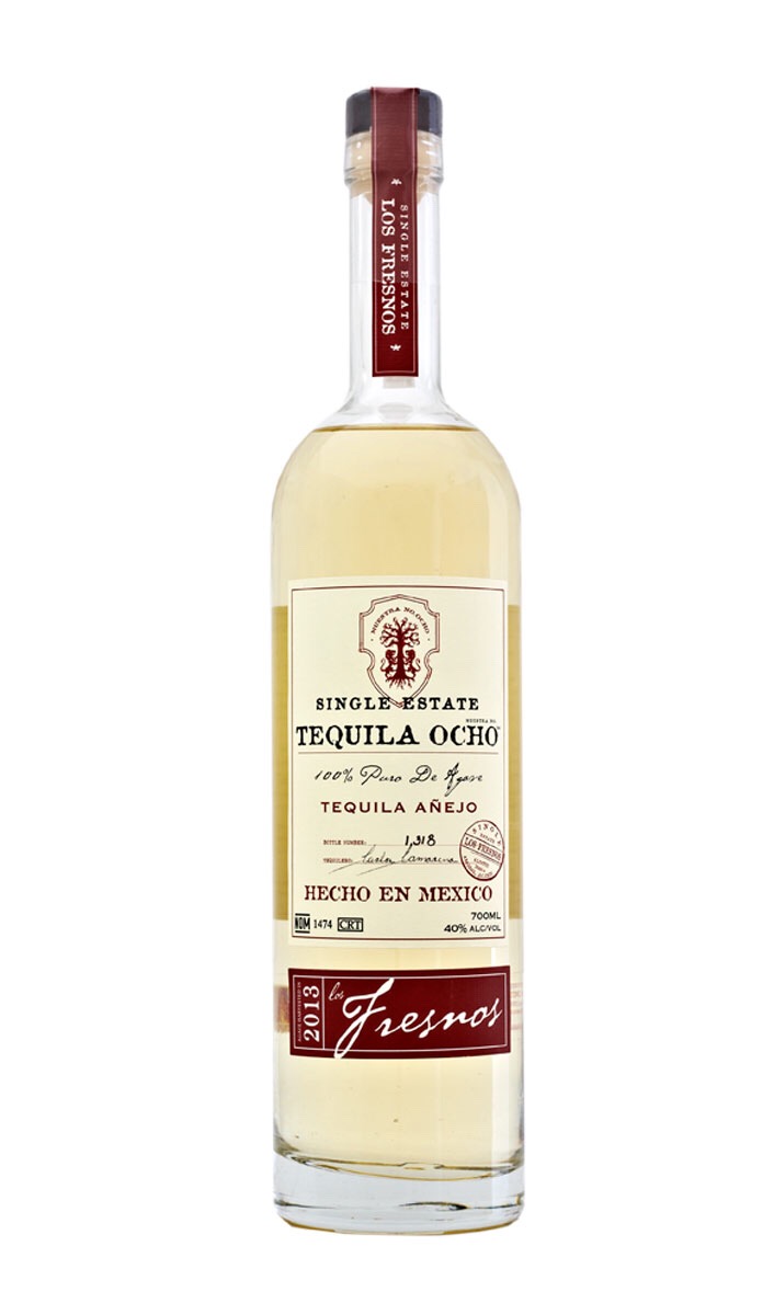 Tequila Ocho Añejo Los Fresnos 2013