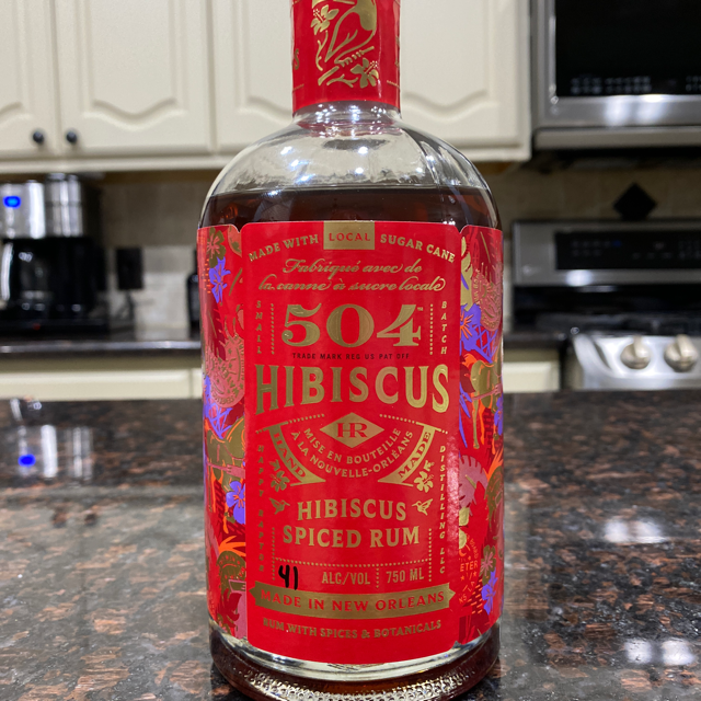 504 Hibiscus Spiced Rum