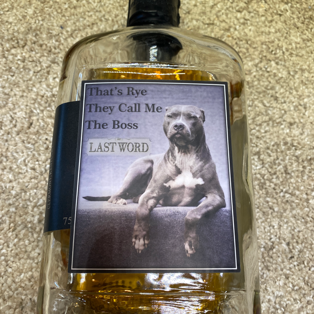 Knob Creek Single Barrel Rye The Last Word / Tippins Store Pick