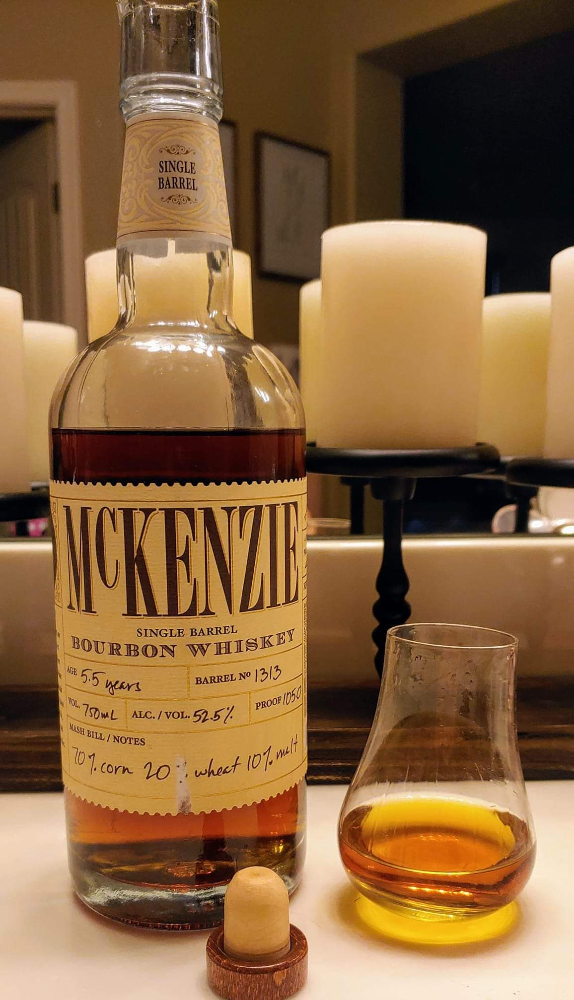 McKenzie Bourbon Single Barrel (Wheated Mashbill)