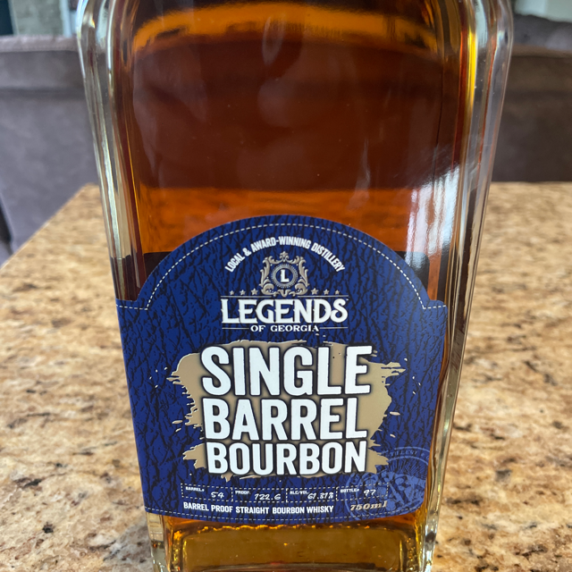 Legends of Georgia SiB Barrel Proof Straight Bourbon Whisky