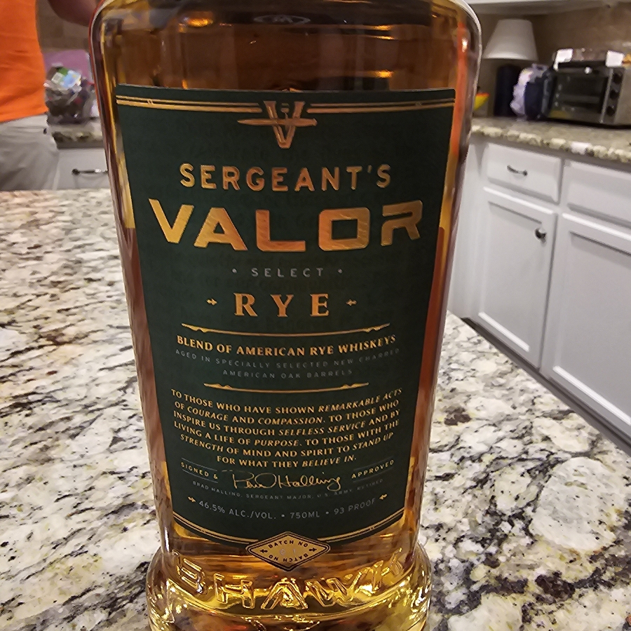 Sergeant's Valor Select Rye