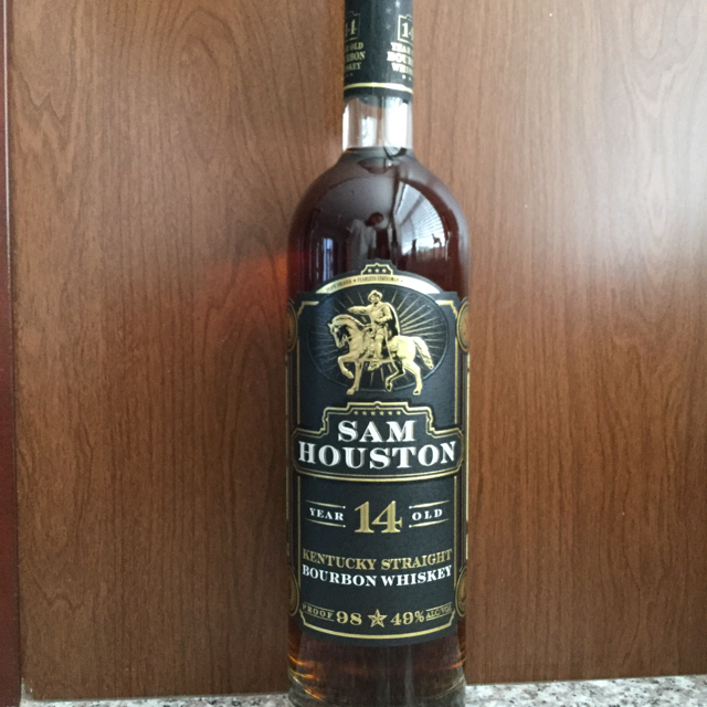 Sam Houston 14 Year Kentucky Straight Bourbon Batch CO-1 (Release No. 4 2020)