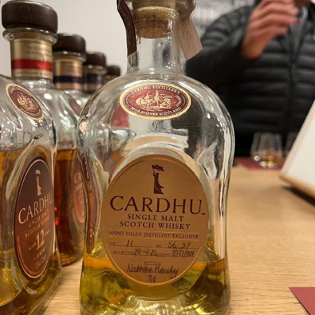 Cardhu Hand Filled Distillery Exclusive, batch 2021-001