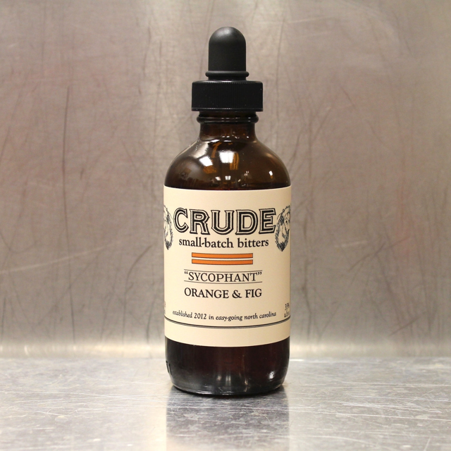 Crude "Sycophant" Orange and Fig Bitters