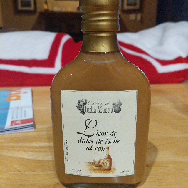 Caseras de India Muerta Licor de Dulce de Leches al ron