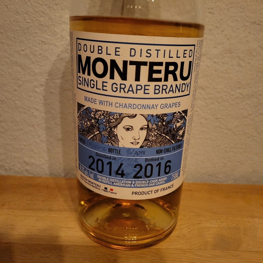 Monteru Single Grape Brandy Chardonnay