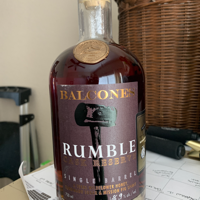 Balcones Rumble Cask Reserve Spec's pick