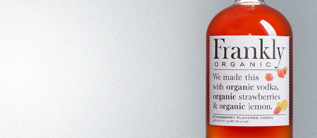 Frankly Organic Strawberry Vodka