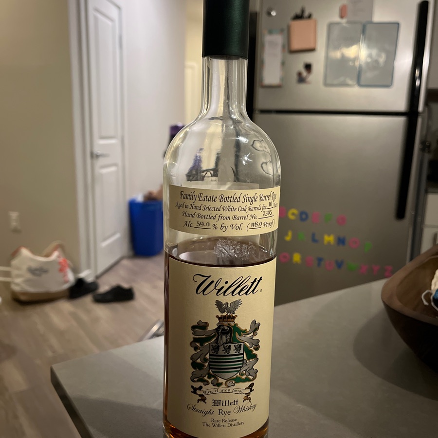 willett 10 year son of a sipper