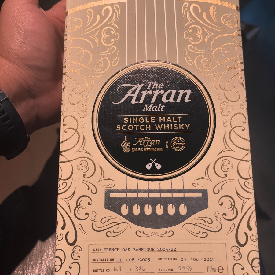 the arran malt & music festival special release 2005