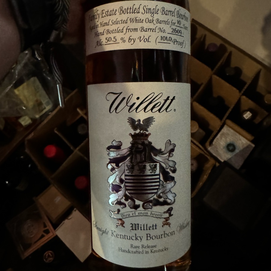 Willett Family Estate 10 Year Bourbon (Barrel No. 2609)