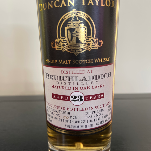 Duncan Taylor Bruichladdich 23 Yr Old