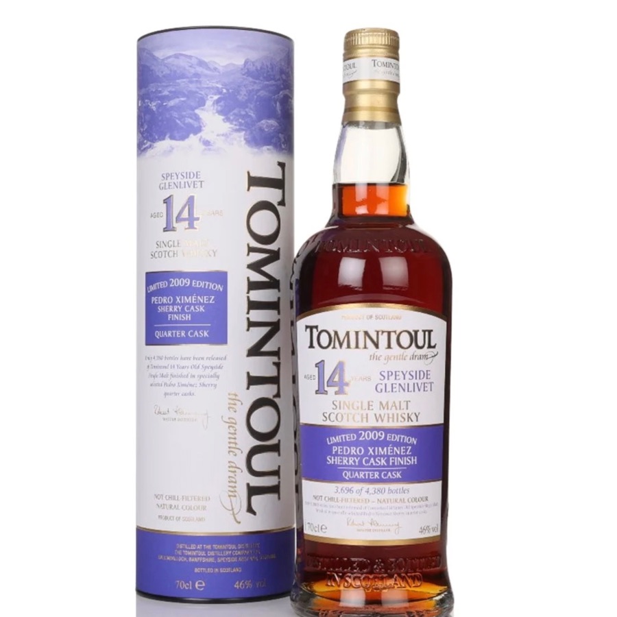 Tomintoul 14 Year Old 2009 PX Sherry Quarter Cask Finish