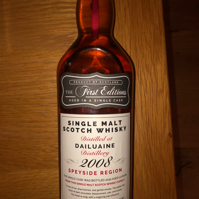 Dailuaine First Editions 2008