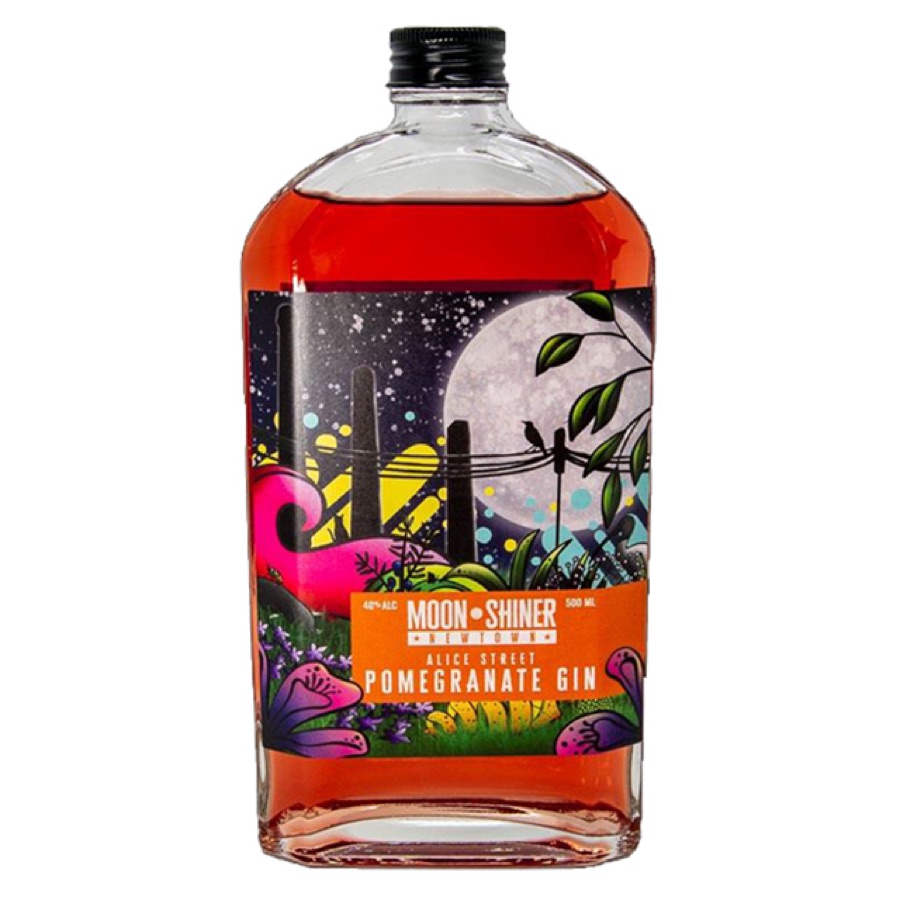 Moonshiner Alice Street Pomegranate Gin