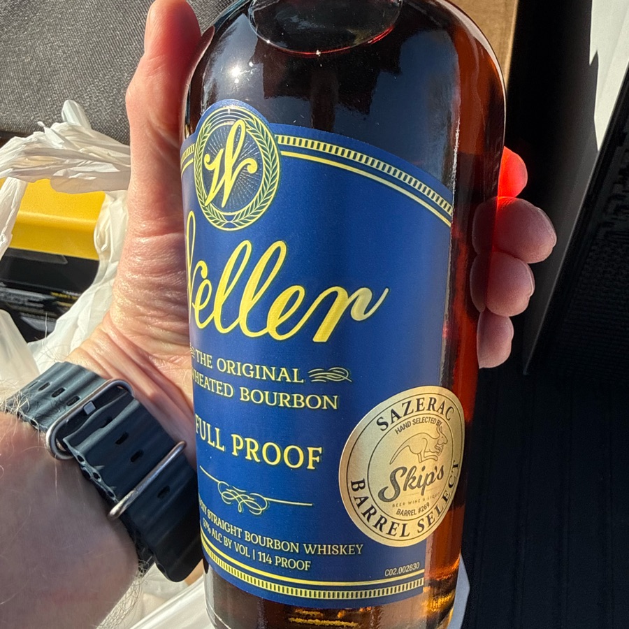 Weller Full Proof Sazerac Barrel Select (Skip's Barrel #269)