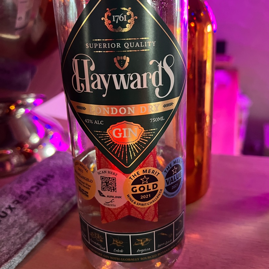 Haywards London Dry Gin