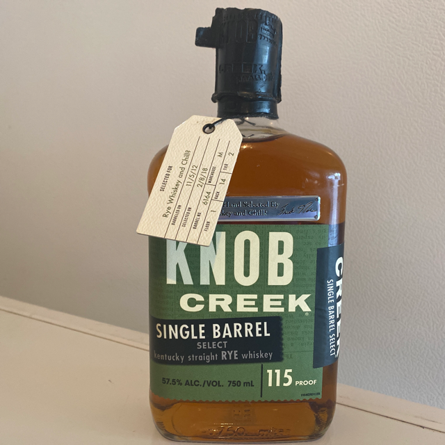 Knob Creek Single Barrel Rye - Barrel #6164 (Rye Whiskey and Chill)