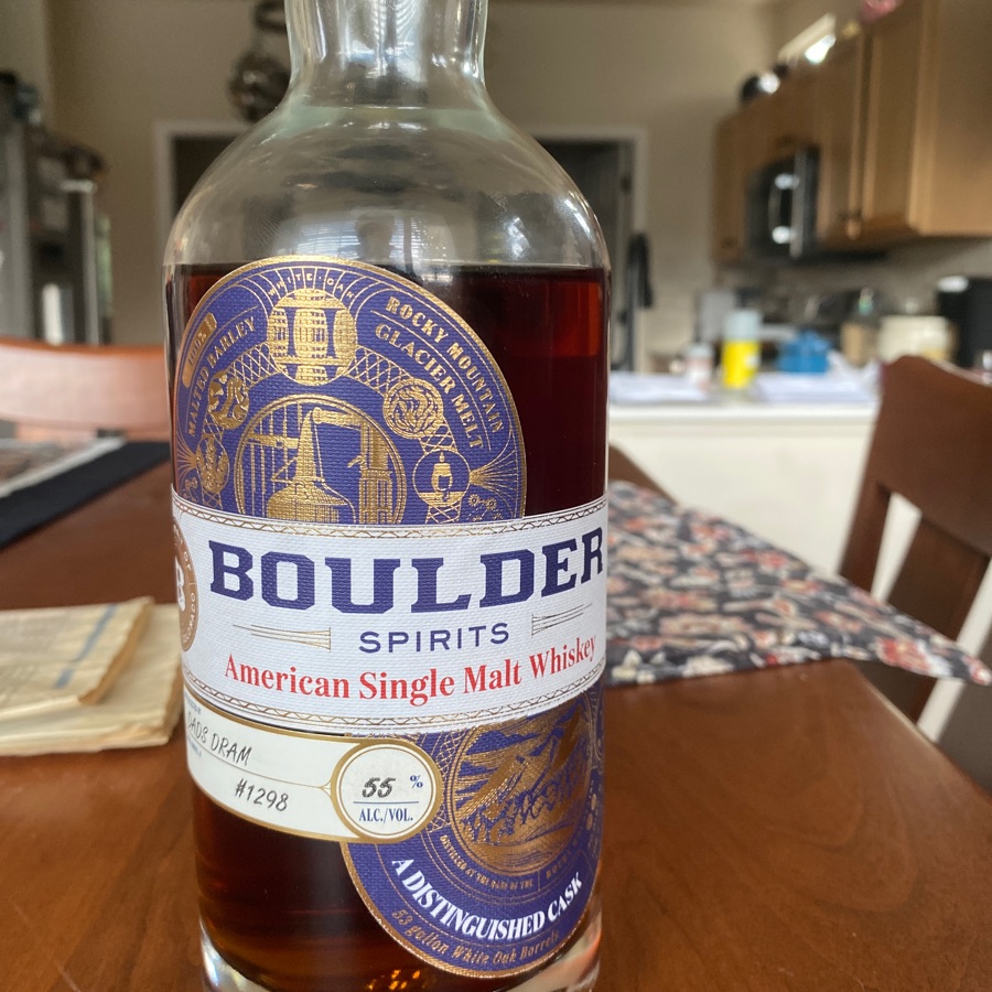 Boulder Spirits American Single Malt
Dads Dram