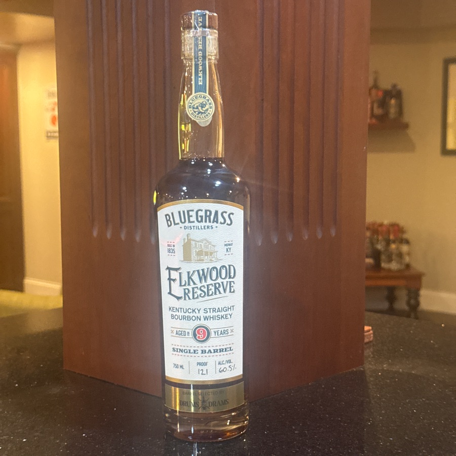Elkwood Reserve Bourbon Single Barrel Release 21 Drums & Drams