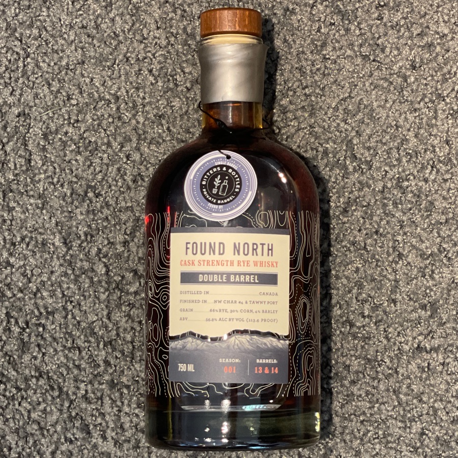 Found North Cask Strength Rye Whisky Double Barrel