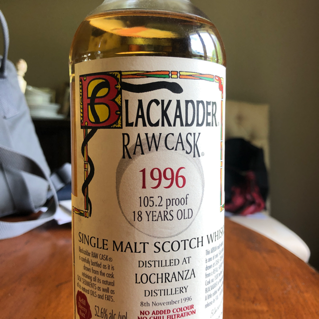 Lochranza 1996 18yo Raw Cask (Blackadder)