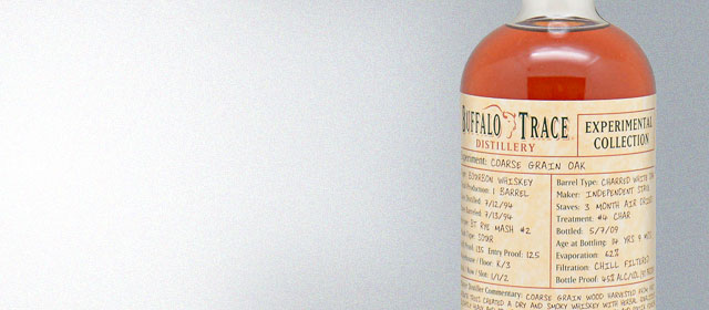 Buffalo Trace Experimental Collection Coarse Grain Oak