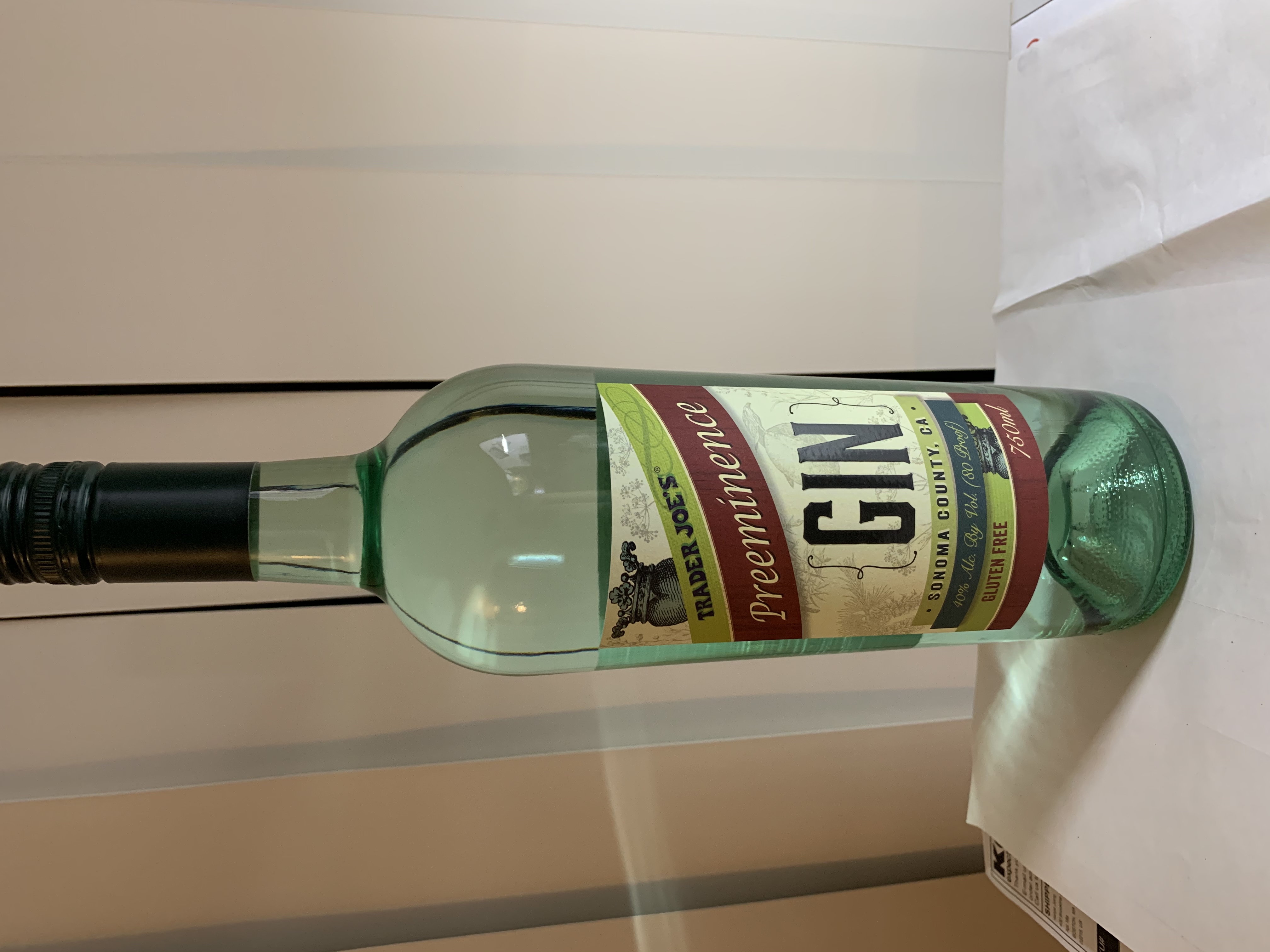 Trader Joe's Preeminence Gin