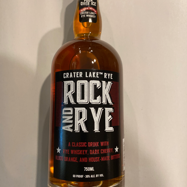 Crater Lake Rock and Rye