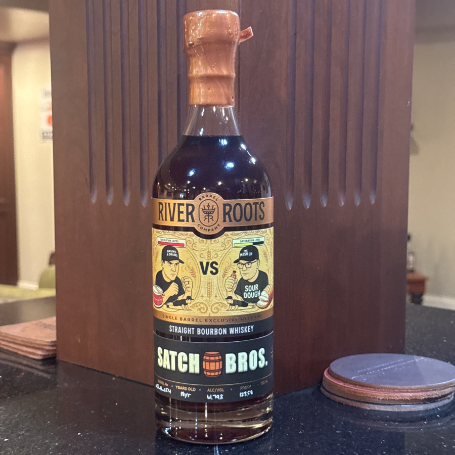 River Roots Straight Bourbon Whiskey 18y (Satch Bros.)