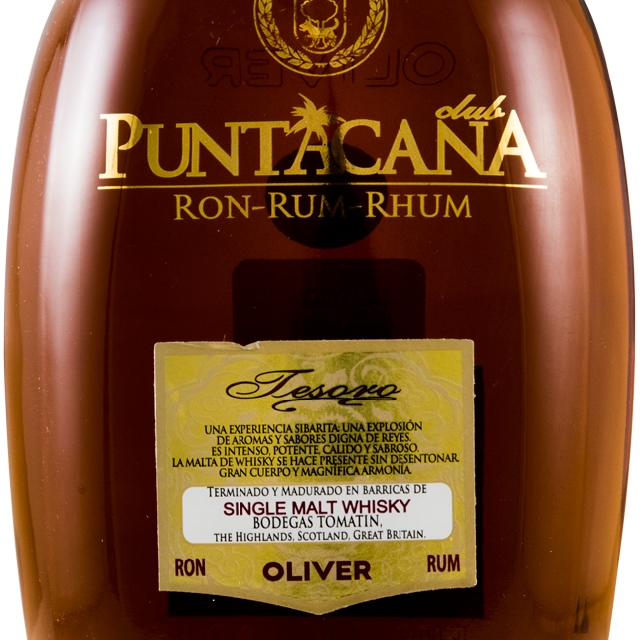 Puntacana Club Tesoro Single Malt Whisky Finish