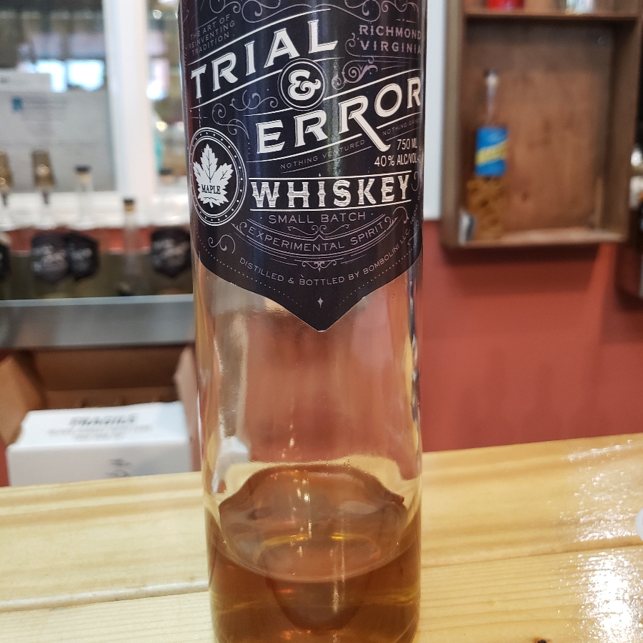 Trail & Error Maple Whiskey