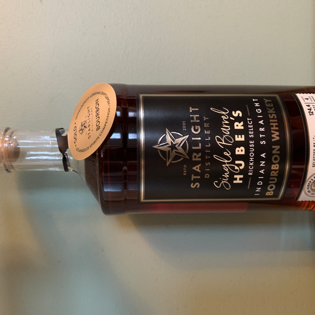 Starlight Single Barrel Huber's Rickhouse Select Bourbon (Barrel #1510)