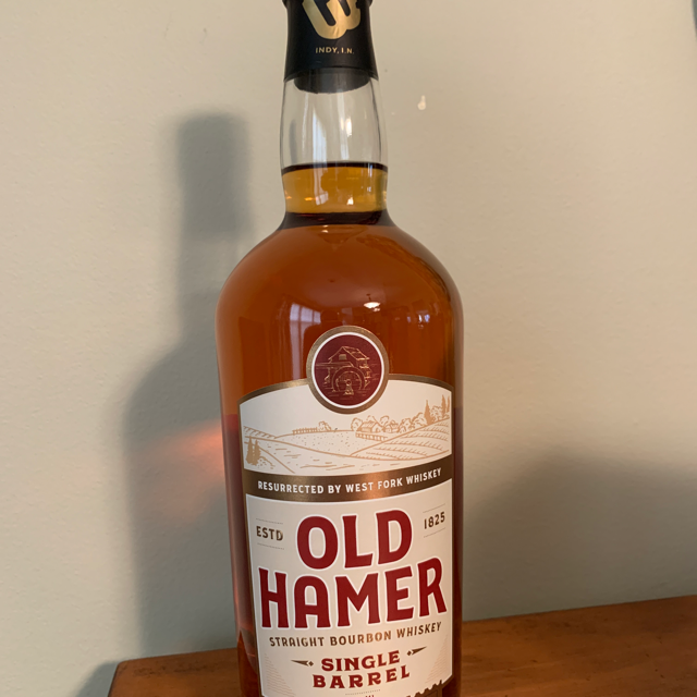 Old Hamer Single Barrel Cask Strength Bourbon