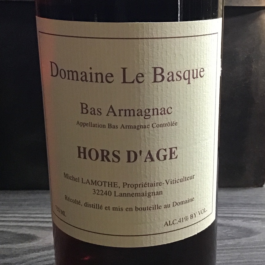 Domaine Le Basque HORS D' AGE