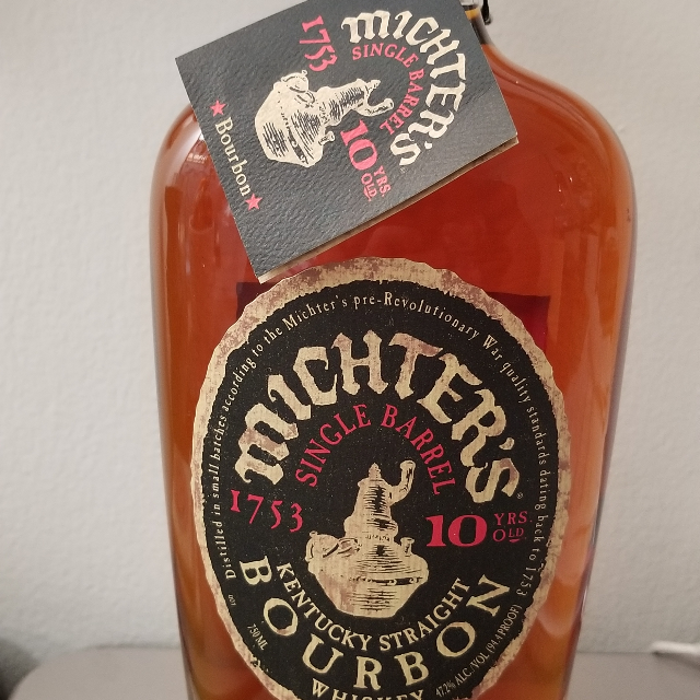 Michter's 10 Year Single Barrel Kentucky Straight Bourbon (2019 Release)