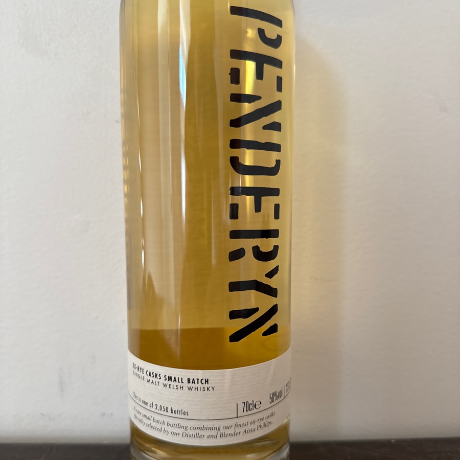 Penderyn Single Malt Welsh Whisky Ex-Rye Cask