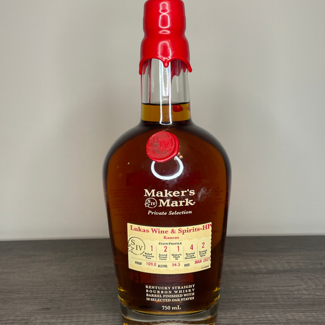 Maker's Mark - Private Selection (Lukas Wine & Spirits-HP Kansas Mar 2021)