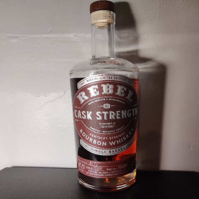 Rebel Single Barrel Cask Strength Bourbon (Mr. C's)
