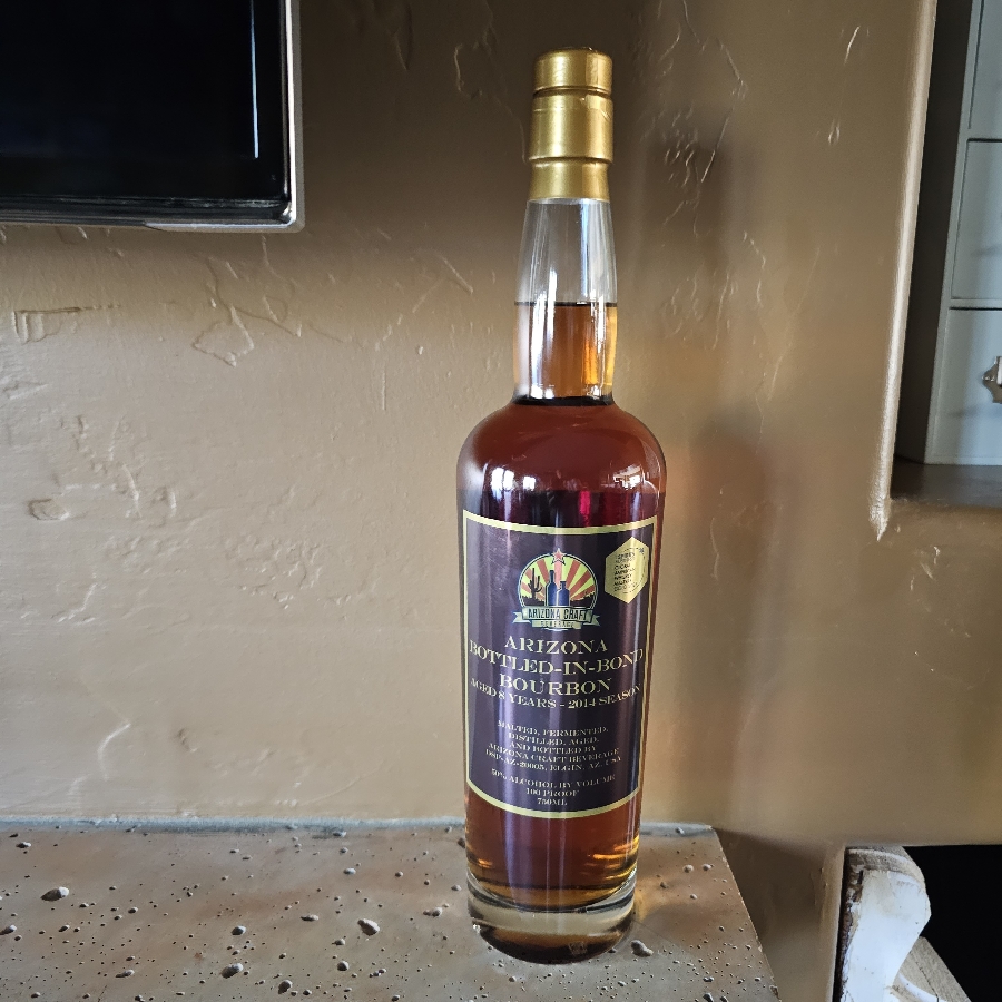 Arizona Bottled in Bond Bourbon 8yr 2014