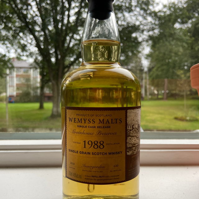 Wemyss Malts Invergordon 'Greenhouse Preserves' 1988