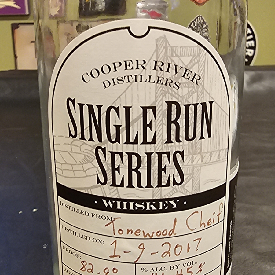 Cooper River Distillers Single Run Series Tonewood Chief