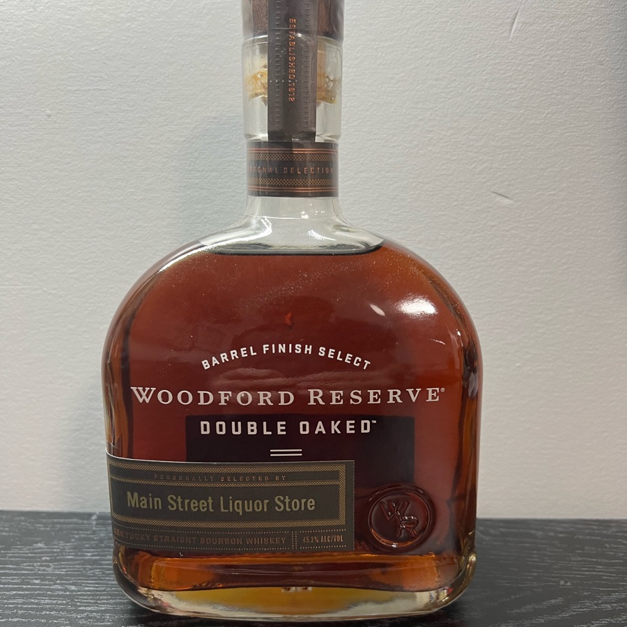Woodford Reserve Double Oaked Single Barrel: Main Street Liquor