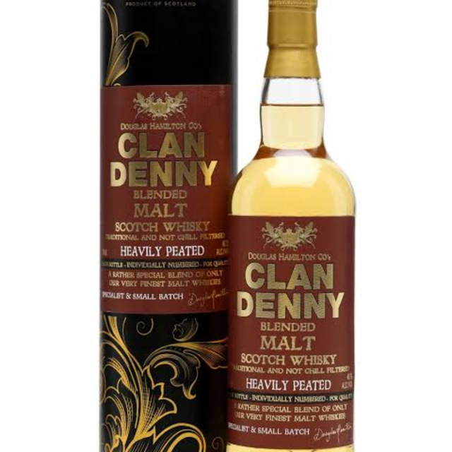 Clan Denny Heavily Peated Blended Malt