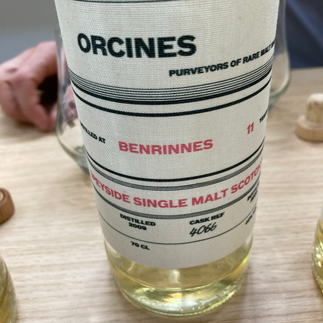 Orcines Benrinnes 11 Single Malt