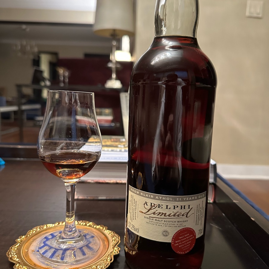 Adelphi Blair Athol 21 Year Cask 5773