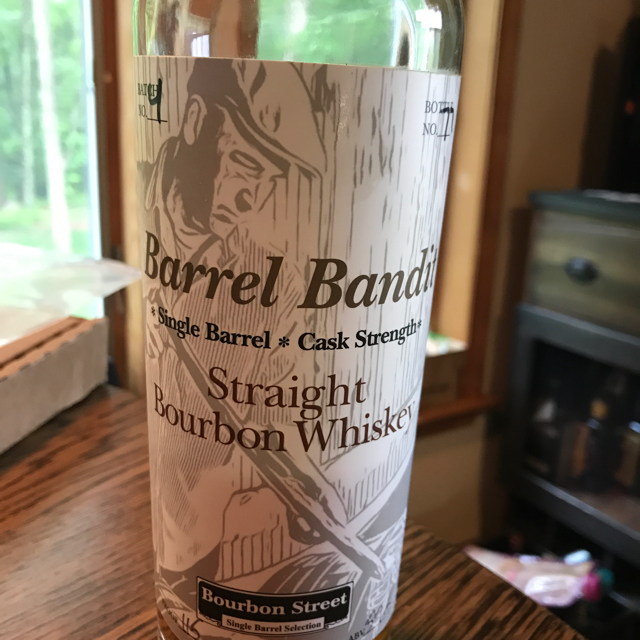 Barrel Bandit Single Barrel-Cask Stregth-Bourbon Street SP