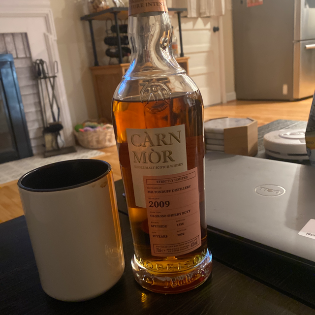Carn Mor miltonduff distillery 2009 oloroso sherry butt